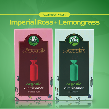 Camphor Shell Combo - Imperial Rose + Lemongrass