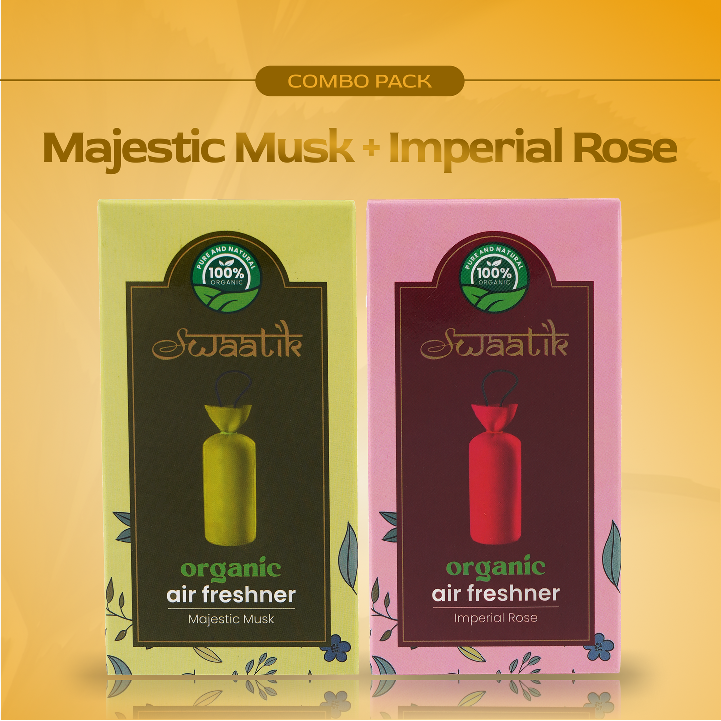 Camphor Shell Combo - Majestic Musk + Imperial Rose