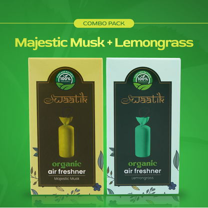 Camphor Shell Combo - Majestic Musk + Lemongrass
